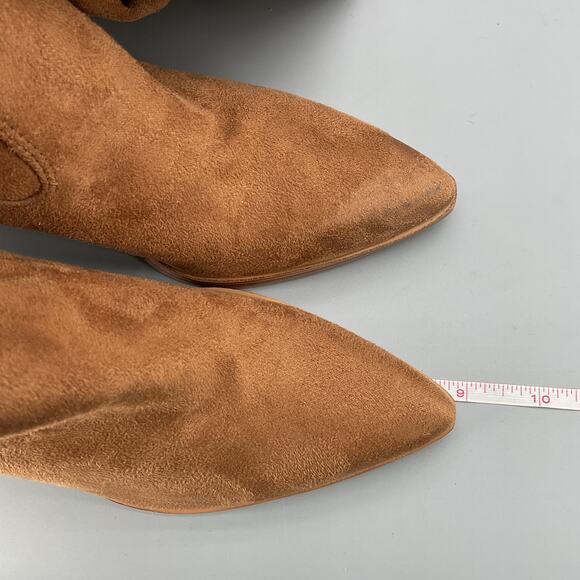 NEW Mark Fisher Women’s Garwin Over the Knee Boots Brown Size 6M - Picture 8 of 11